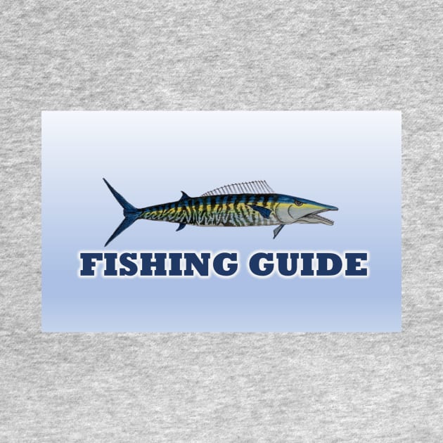 Fishing Guide- wahoo by Matt Starr Fine Art
